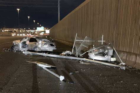 Man Critically Injured after Vehicle Collision on Jones Boulevard [Las Vegas, NV]